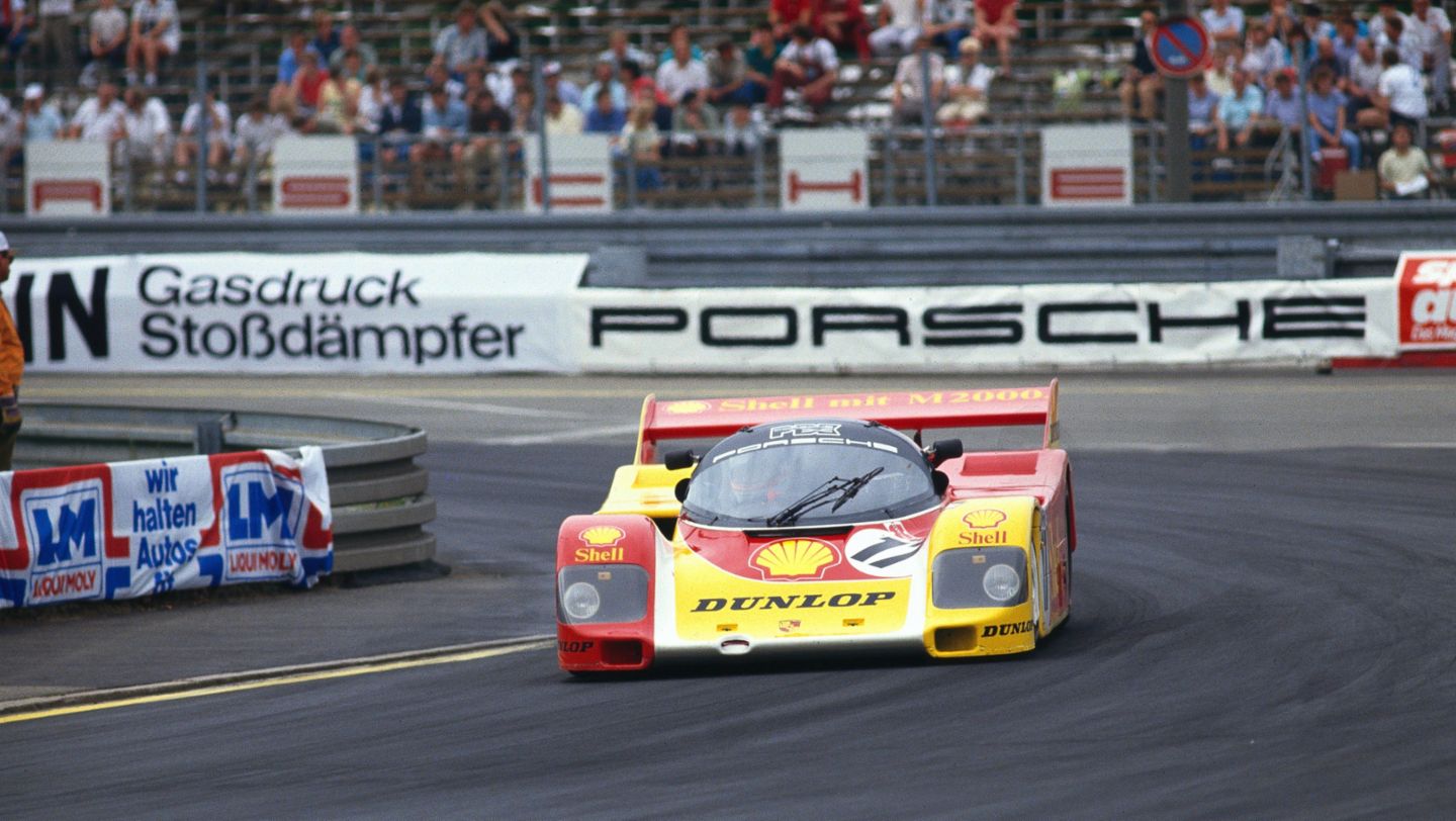Porsche 962 C restored to its original condition down to the